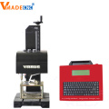 VIN Code Serial Numbers/ Metal Pneumatic Pin Hand-held Dot Peen Marking Machine for Touch Screen Operation